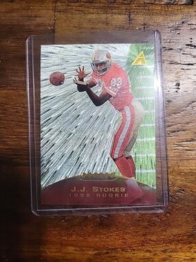 1995 Pinnacle - J.J. Stokes #215 (RC)